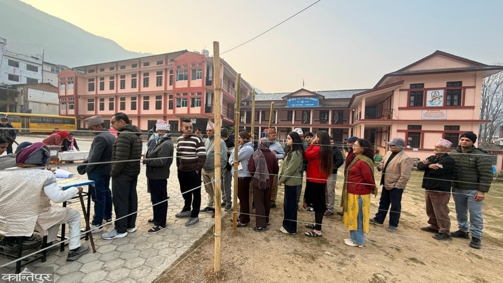 90,000 votes cast in Gulmi by 3 pm