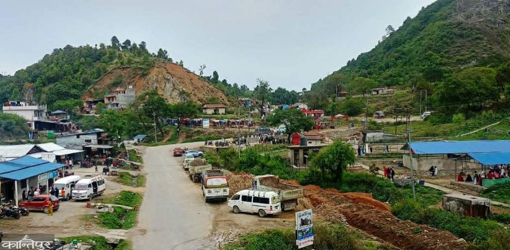 Summer in the Terai, bustling at the 'hill station'