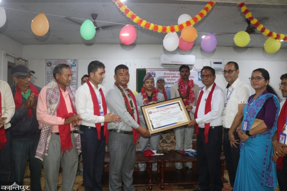 Complete vaccination is ensured if there are five municipalities in Kapilvastu.