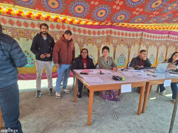 Three parties in Kathmandu-6 took time to register nominations