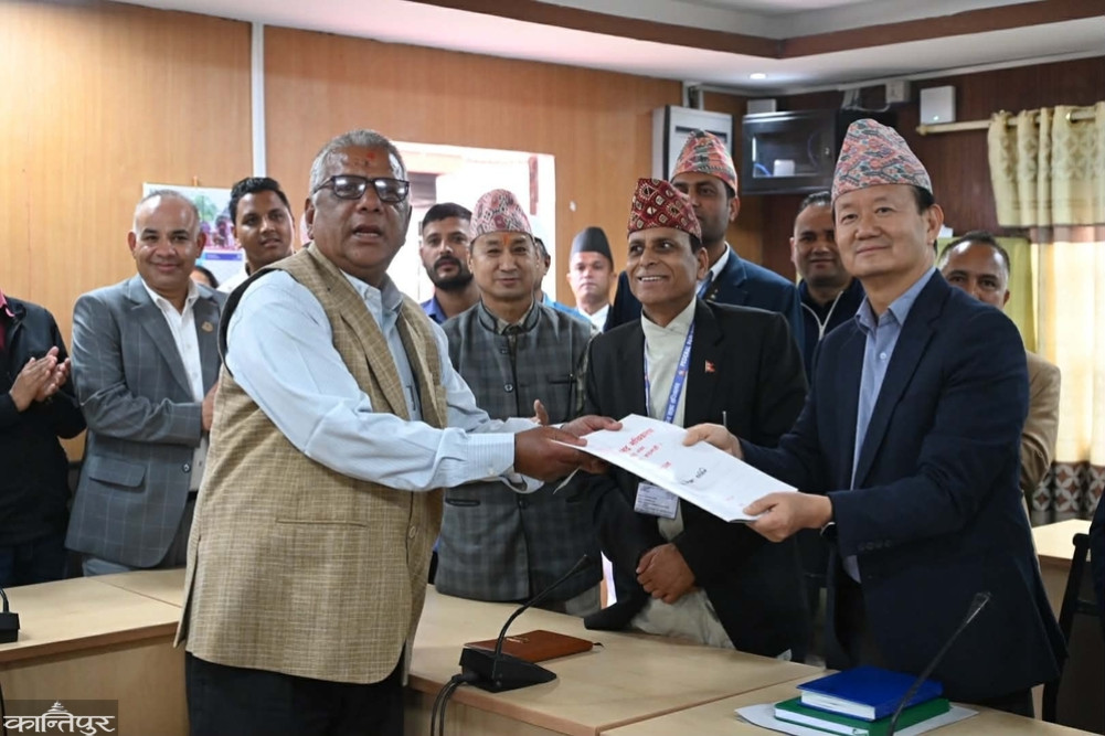 Bharat Khadka's nomination registered from Nepali Congress for the position of Chairman of the Accounts Committee