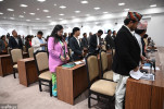 House of Representatives meeting adjourned with notice
