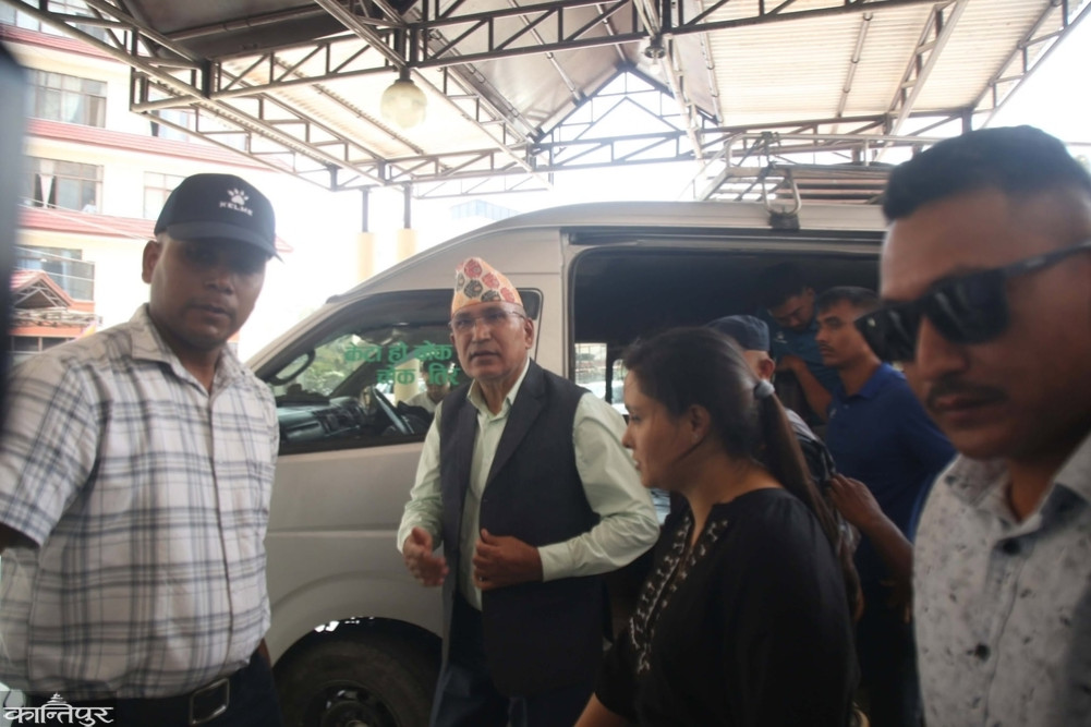 Bishnu Poudel, arrested from Surkhet, brought to Kathmandu for money laundering investigation