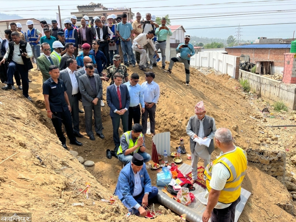Work on Dhankhola-Lamahi road upgrade begins under MCC project