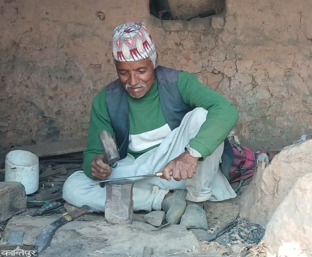 'I quit my job as a gardener after I started making tools and earning cash'