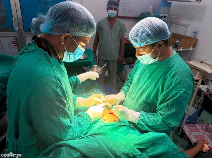 Orthopedic, hernia, and appendix surgeries resume at Salyan Hospital after three years