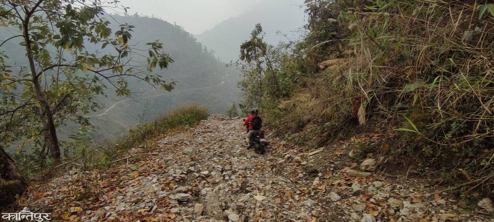 Bhandara-Malekhu Chepang road incomplete