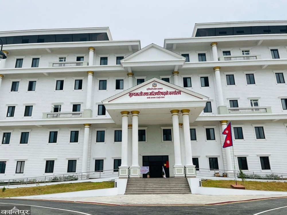 Lumbini government moves to its own administrative building, 10 buildings constructed at a cost of Rs 3.9 billion