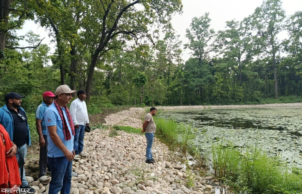 Eight ponds in Bardiya forests for wildlife