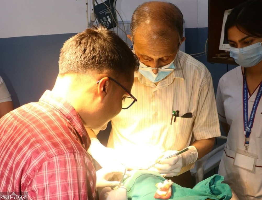 25 people undergo successful surgeries at Nabil Bank's free burn treatment camp