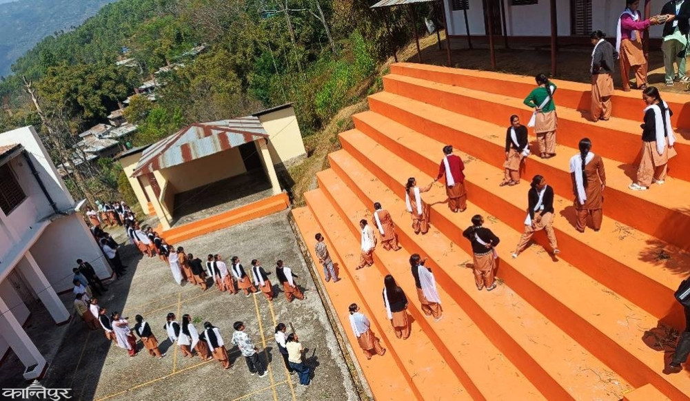 It will take two weeks for the library at Dhankuta Campus, which was damaged by the storm, to reopen.