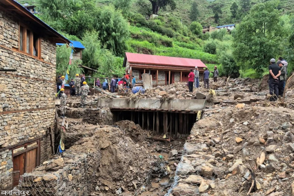 Dolpa Jagdulla flood: One dead, all three security agencies mobilized for rescue and relief