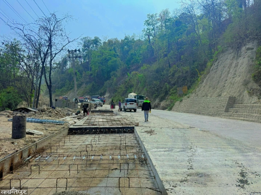 Mahendra Highway Expansion: Preparations to complete work on Daunne section by Jestha 15