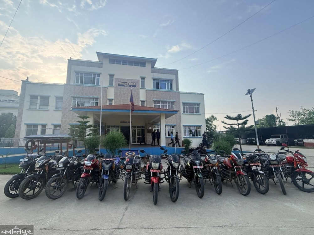 25 youths arrested with 21 motorcycles for creating 'gang' terror in Siraha