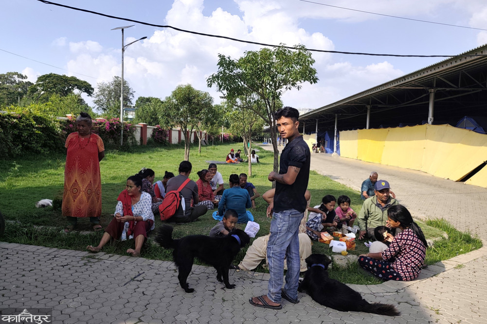 Tension at Sukumbasi Holding Center on Monday due to management change, eases from today