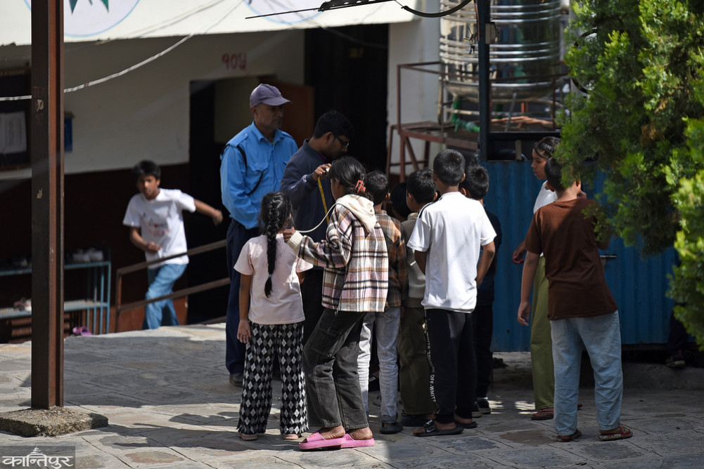 Some children in holding centers are out of school, some are unenrolled.
