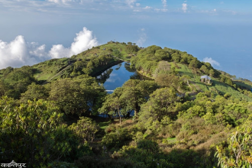 Gorkha's Nagepokhari is becoming a hot spot to escape the heat