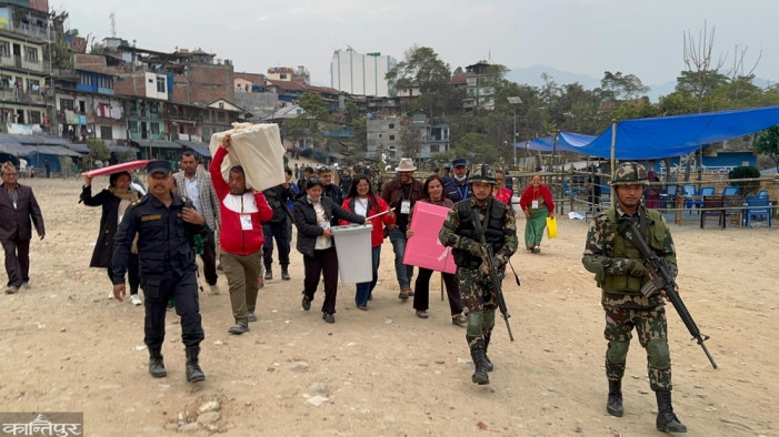 Ballot boxes for 5 polling stations in Sankhuwasabha to be brought by helicopter
