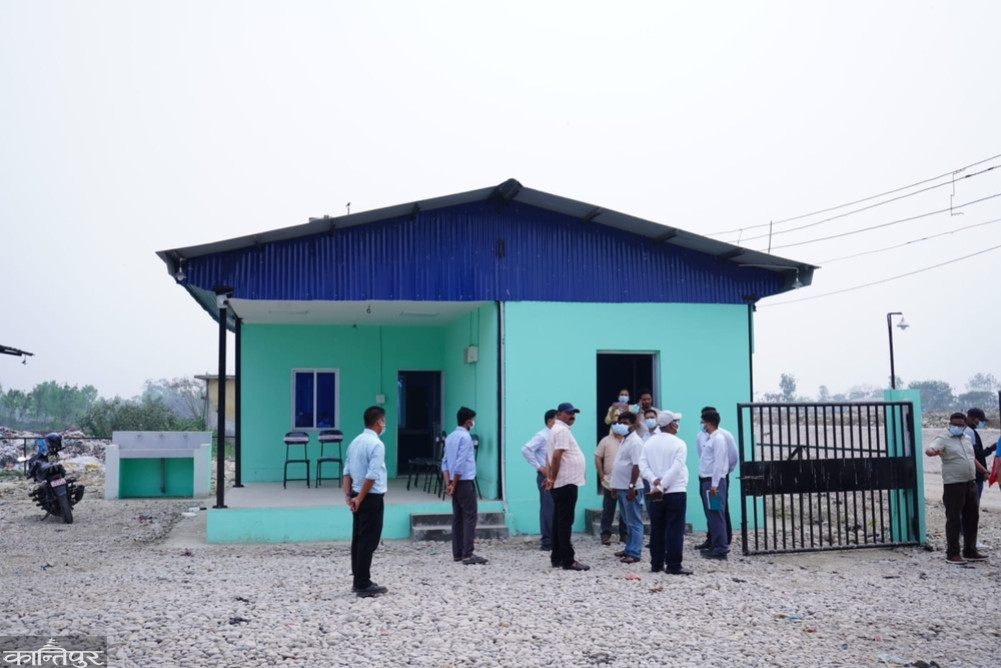 Plastic waste processing plant in Birgunj in final stages