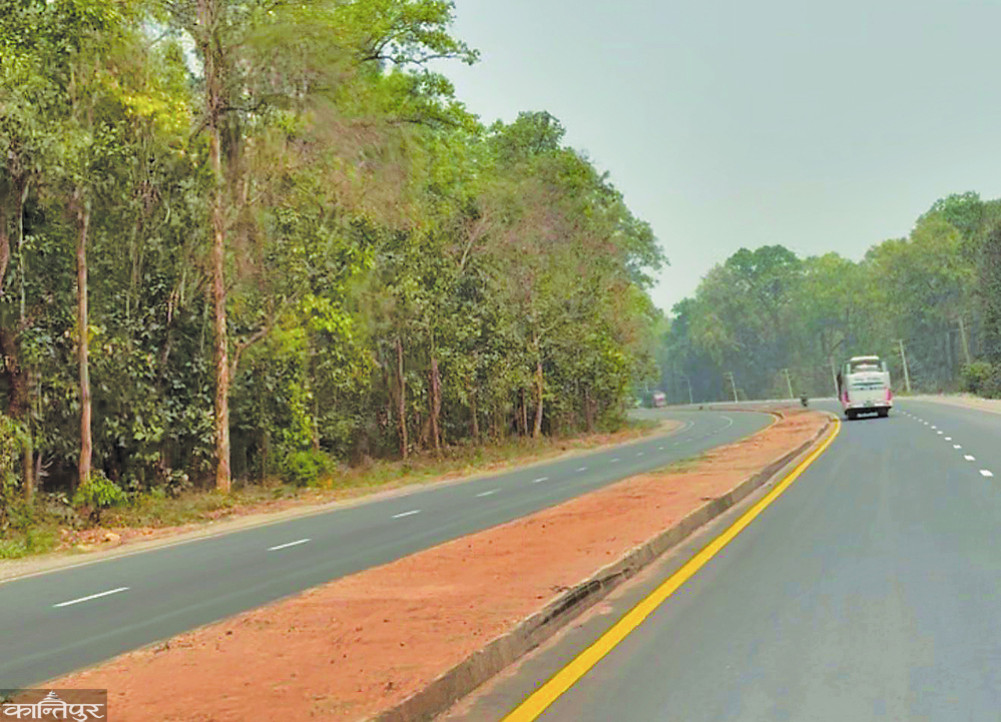 Speed limit on Narayangadh-Butwal road up to 80 km/h