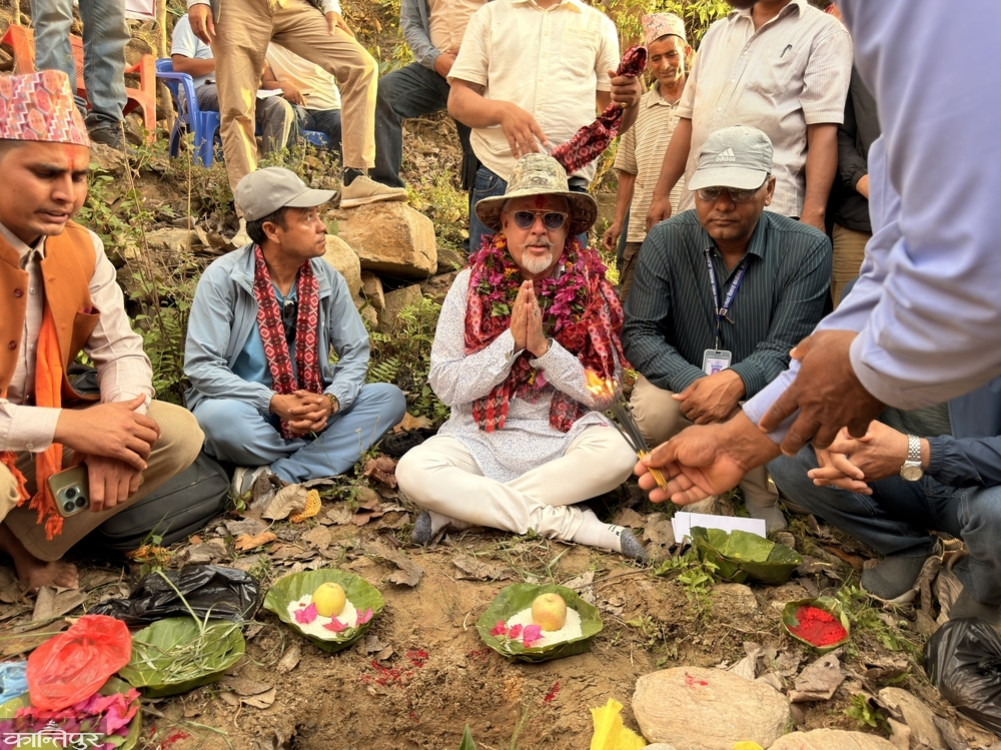 Infrastructure expansion in Jajarkot: Foundation stone laid for two bridges, Lamatada Trust Bridge inaugurated