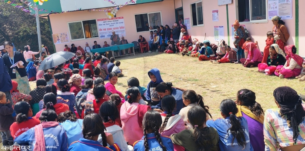 Women in remote areas endure the pain of uterine prolapse