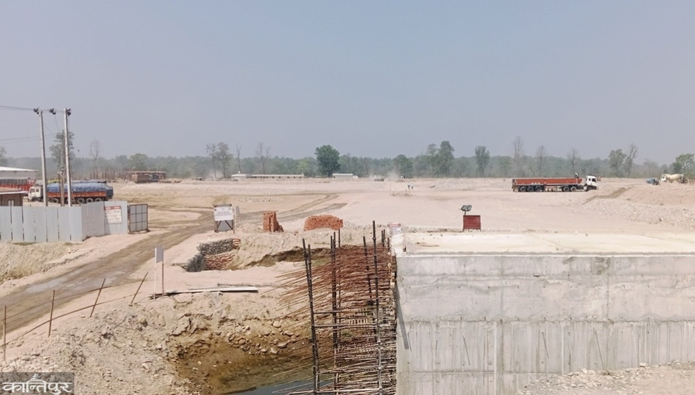 Work on Dodhara Chandni dry port in full swing