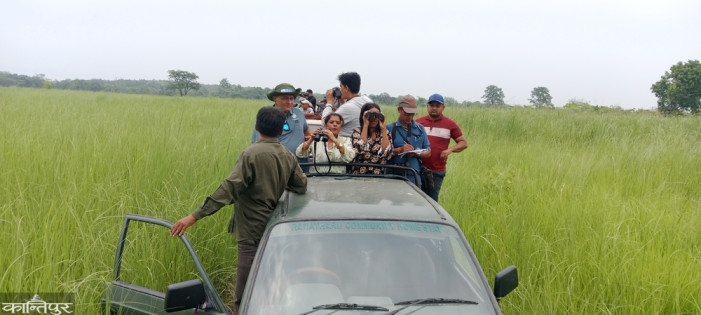 3,700 tourists visit Shuklaphanta in 9 months