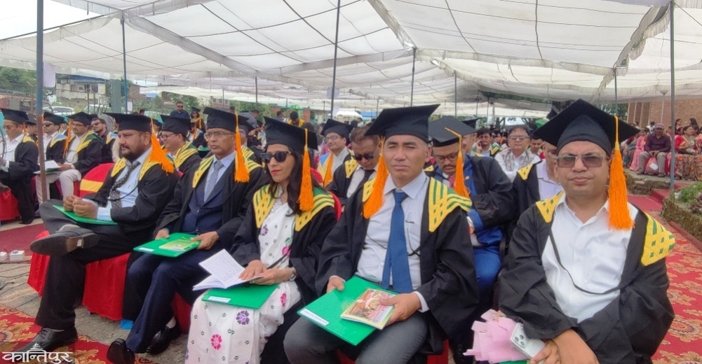 Agricultural University convocation ceremony concludes, land transfer issue raised