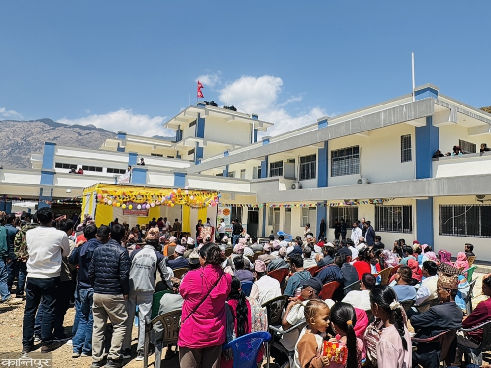 Chief Minister Acharya inaugurates 50-bed hospital building