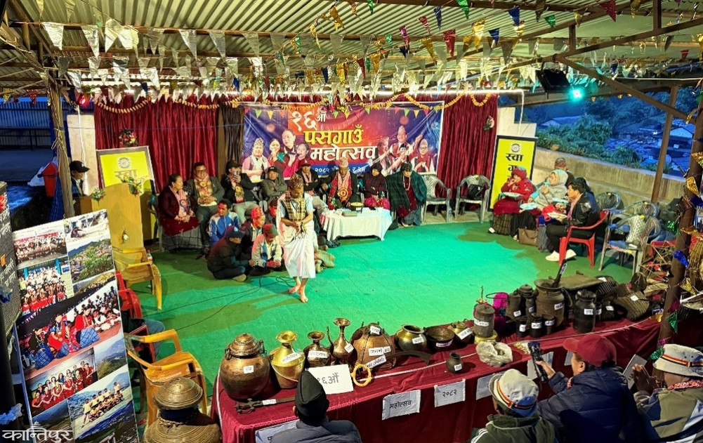 Traditional materials from indigenous crops on display at Pasgaon Festival