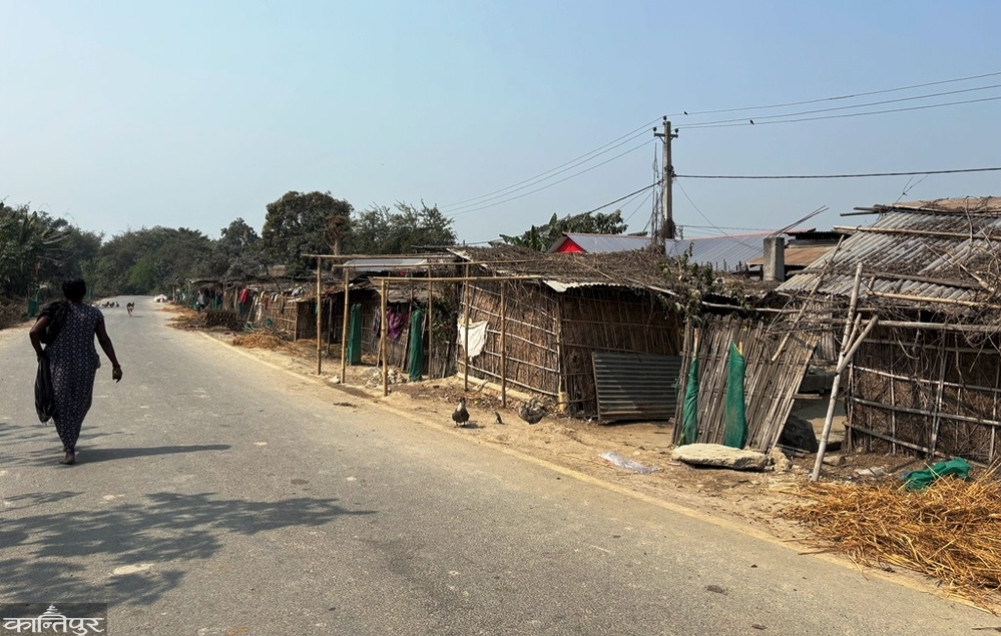 The Musahar family of Budhiganga, Morang-6, asks, ”How long will we live without land?”