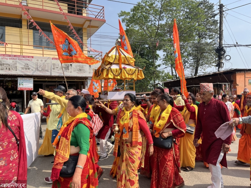 Pindeshwor Rath Yatra in Dharan