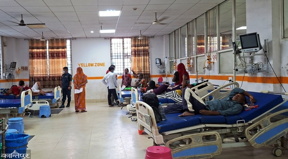 Bheri Hospital's emergency department is under pressure as OPD is closed