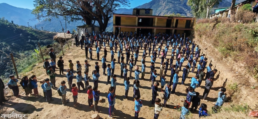 It is difficult to keep children in school in Karnali.