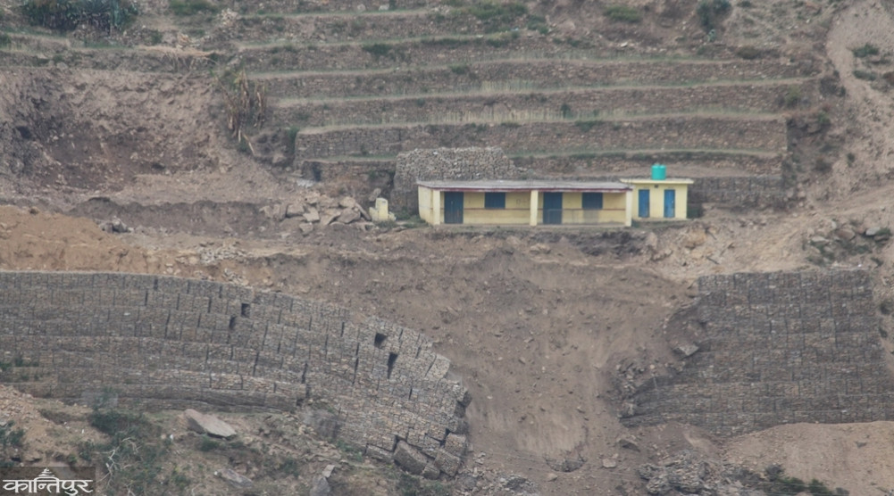 SEE results of two landslide-prone secondary schools in Narharinath are 100 percent
