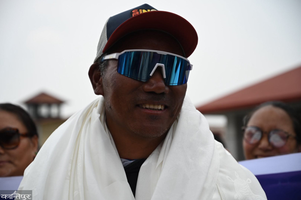 My desire is not to set a record, but to introduce Nepal: Kami Rita Sherpa