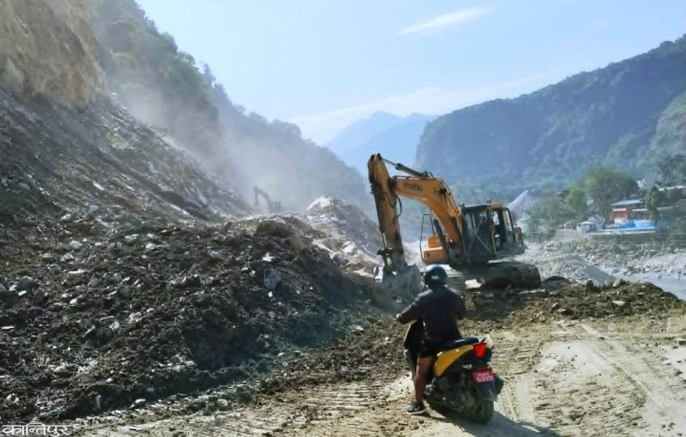 Baglung Development Office did not spend half of its budget for 11 months