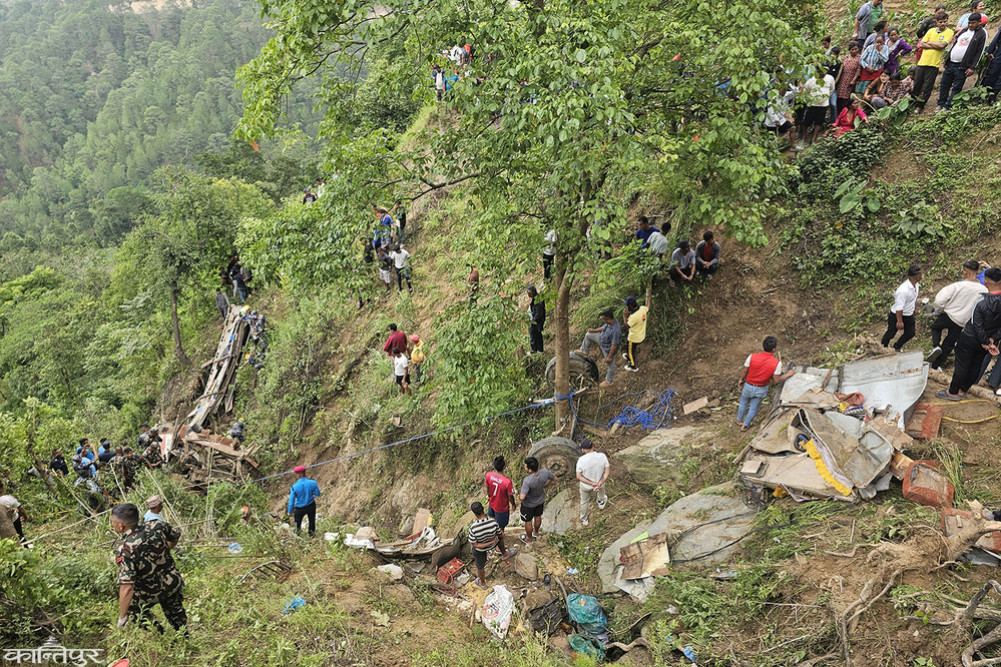 Kavre bus accident: 4 of 8 dead identified