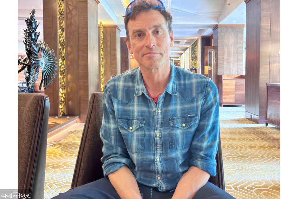 Kenton, who has climbed Mount Everest 20 times, says - I have no competition with Kami Rita