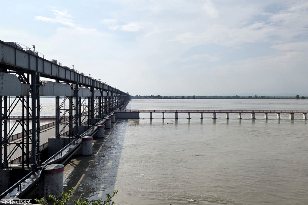 Koshi Barrage gates to be opened as flood risk increases