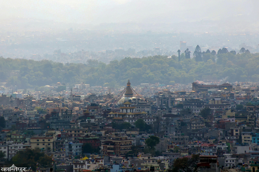 Air pollution in Kathmandu drops sharply with rain