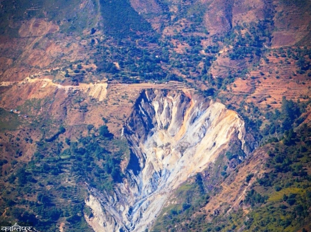 Landslides feared in 60 places in Kedarsyu and Thalara, 1,900 families at high risk
