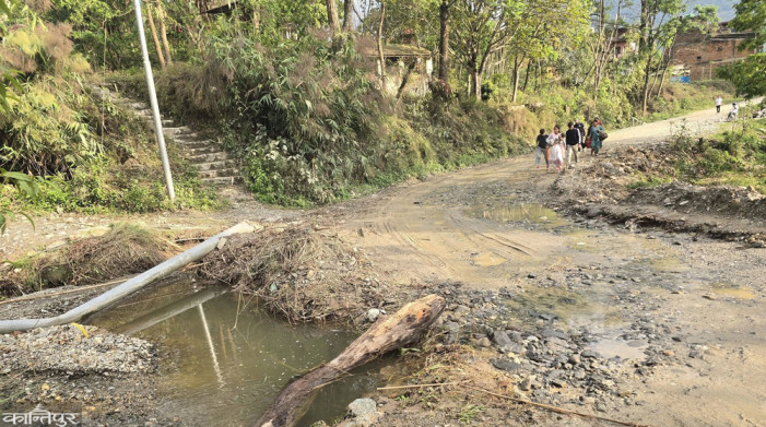 Contract for Paundidhik-Sundarbazar-Kirinche section of Mid-Hill Highway terminated