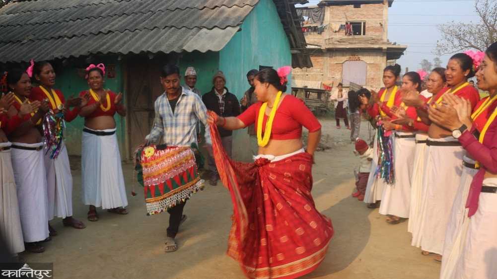 Maghi celebrations in Bardiya villages