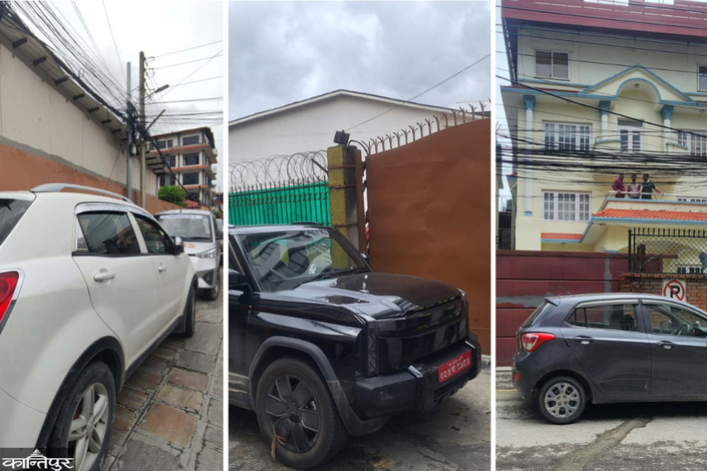 Parking of vehicles at the media gate: A suspicious and mysterious incident inspired by the intention to create panic, condemned by the Rashtriya Swayamsevak Sangh (RSS).