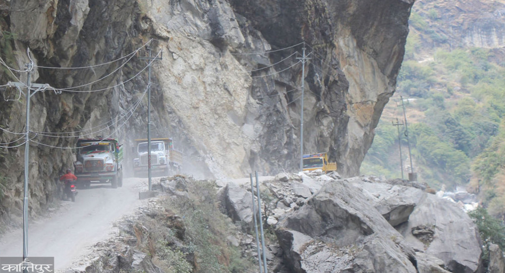 Besisahar-Chame road to be closed for 2 nights