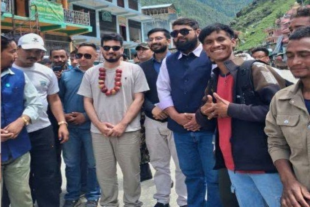Infrastructure Minister Lamsal visits Guthichaur, Patan to inspect roads