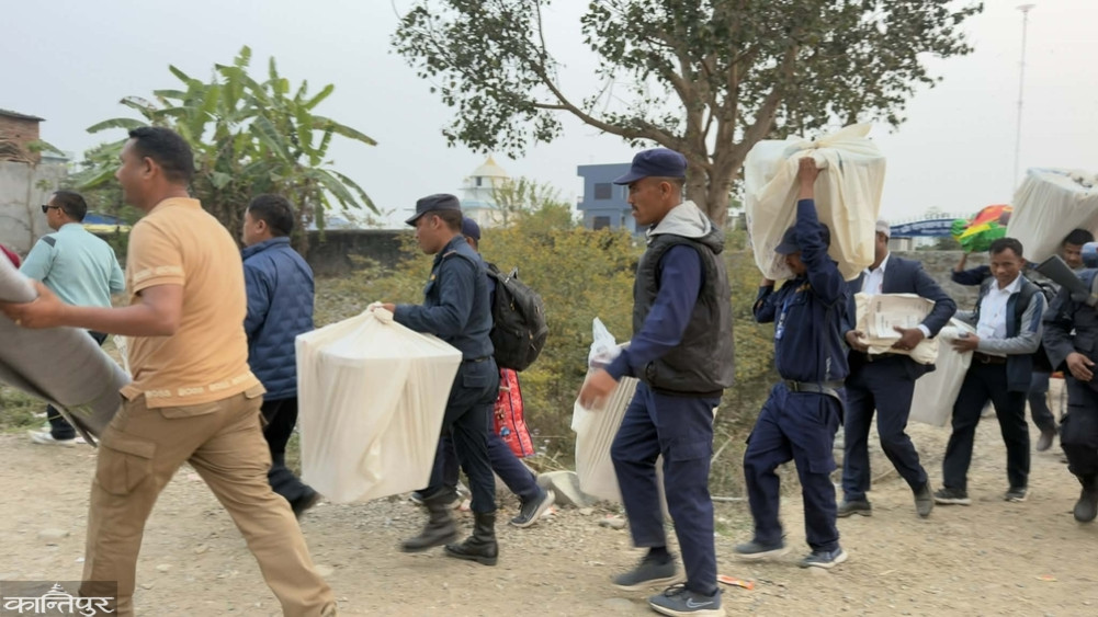 About 54 percent of the votes were cast in Surkhet.