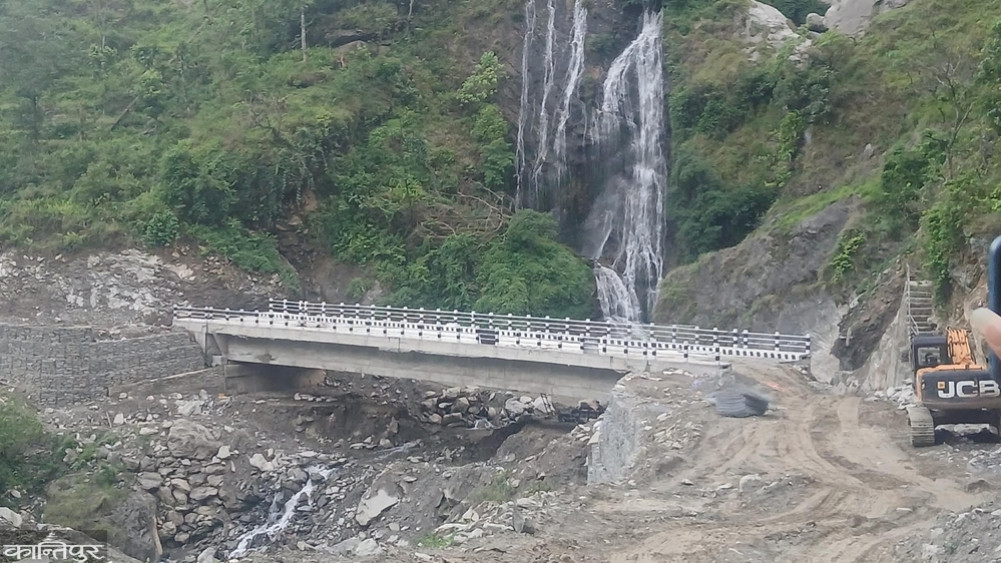 Naulikhola motorable bridge built in 4 years
